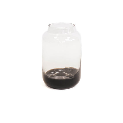 Housevitamin Vase Dipdye – Schwarz – 17 x 26 cm