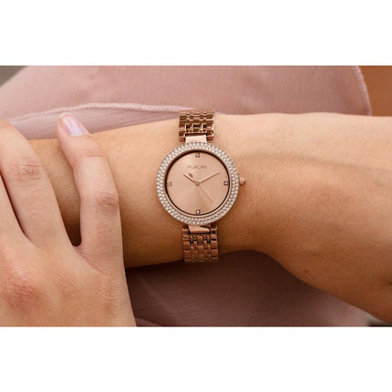 Bella Donna Uhr Roségoldfarben