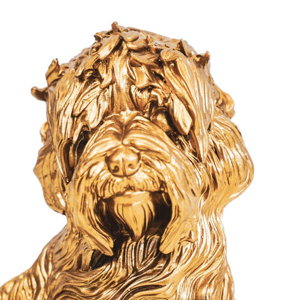 Housevitamin Labradoodle Hund - Gold - 16x10,5x23,5cm