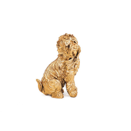 Housevitamin Labradoodle Hund - Gold - 16x10,5x23,5cm