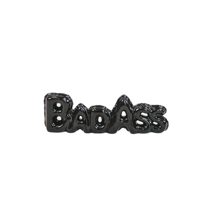 Housevitamin Ballonornament 'Badass' - Schwarz - 31,5x4x9,8cm