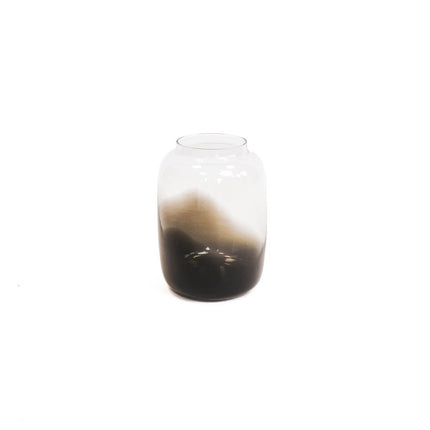 Housevitamin Vase Dipdye – Schwarz – 18 x 25 cm