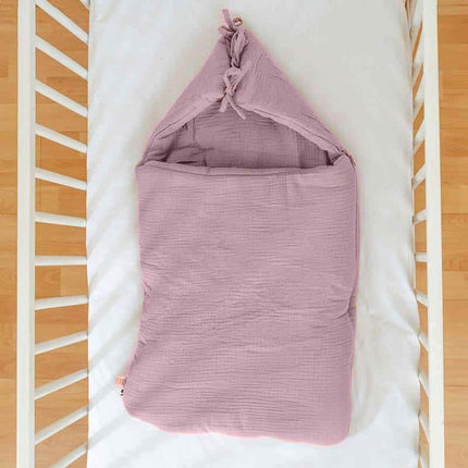 Babynest aus Bio-Baumwolle Rosa