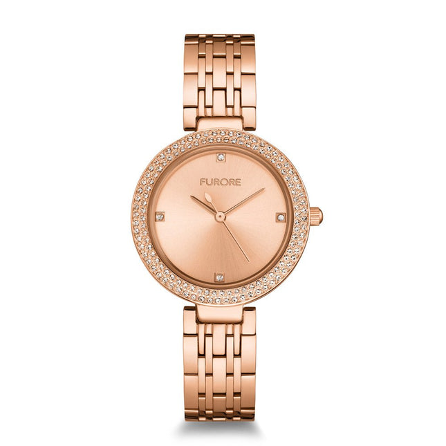 Bella Donna Uhr Roségoldfarben