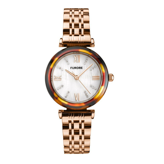 Perla-Uhr in Roségold