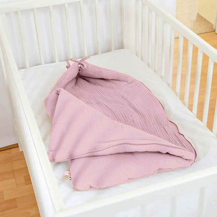 Babynest aus Bio-Baumwolle Rosa