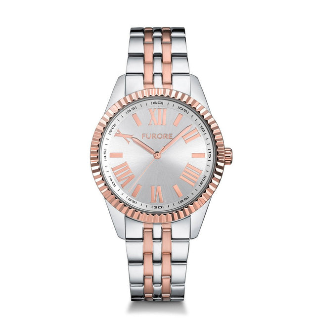 La Mia Vita Uhr in Roségold und Silber